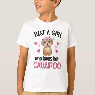 Camiseta Cavapoo Perro Chica Cavoodle Perro Lover Cavapoo M