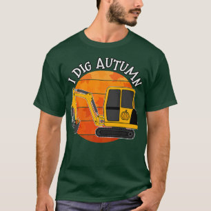 Camiseta Cavé Otoño, Calabaza de Acción de Gracias Caída De