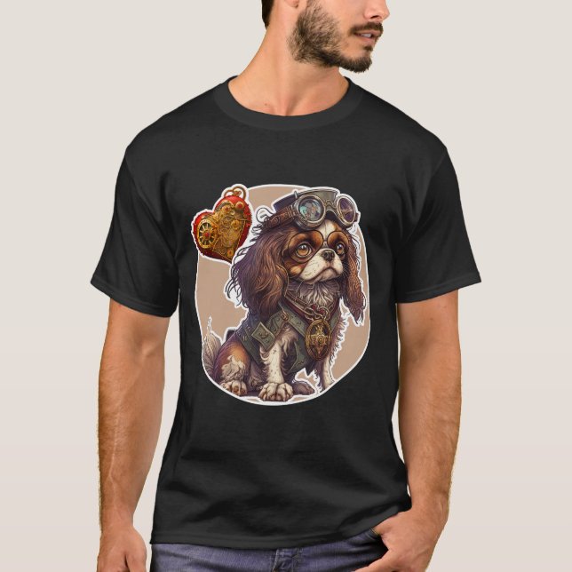 Camiseta Cavelier King Charles Spaniel Dog T-Shirt (Anverso)