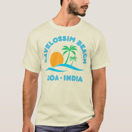 CAMISETA CAVELOSSIM BEACH GOA INDIA