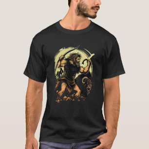 Camiseta Caveman Cazando bestias