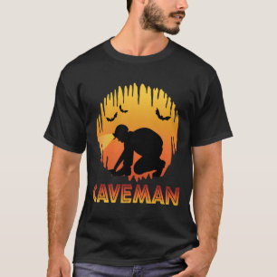 Camiseta Caveman - Graciosa Espeleología De Caving