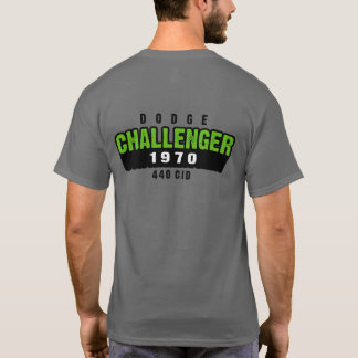 Camiseta Caveman Shadow Dodge Challenger de 1970