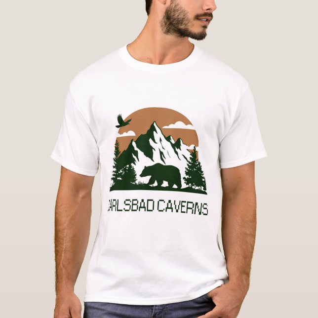 Camiseta Cavernas Carlsbad - Nuevo México (Anverso)