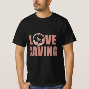 Camiseta Caving de Amor - Espeleología de Exploración Cueva