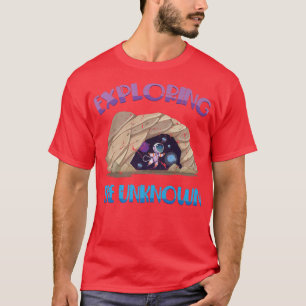 Camiseta Caving - Explorando Lo Desconocido - Spelunking -