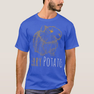 Camiseta Caviotas de batata de peluche Cavy Wheek Gracioso 