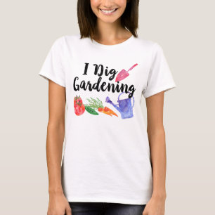 Camiseta Cavo al jardinero lindo del regalo del jardín que