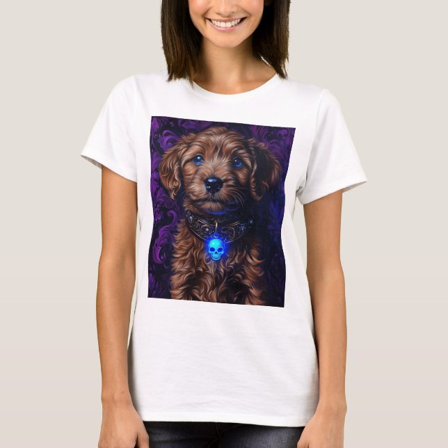 Camiseta Cavoodle gótico (Anverso)