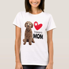 Camiseta Cavoodle Personalized Mom T-Shirt
