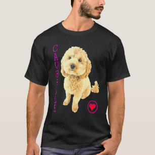 Camiseta Cavoodle Puppy Dog Poodle Cross Noodle Super Cub