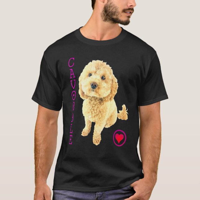 Camiseta Cavoodle Puppy Dog Poodle Cross Noodle Super Cub (Anverso)