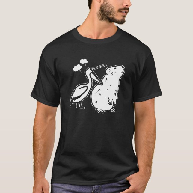 Camiseta Cavy Anim, Mascota del propietario de un cerdo de  (Anverso)