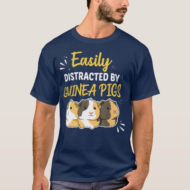 Camiseta Cavy Design para un propietario de un cerdo guinea (Anverso)