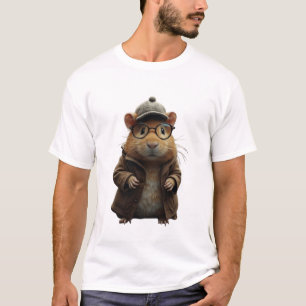 Camiseta Cavy Detective - Mystery Lover TinyFur Shirt