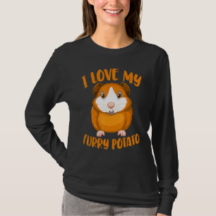 Camiseta Cavy Guinea Dueños De Cerdos Me Encanta Mi Papa Fu