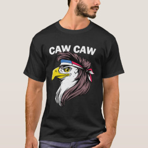 Camiseta Caw Caw Eagle Divertido Águila Patriótica 4 De Jul