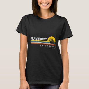 Camiseta Cay Half Moon Byhamas Recuerdos Vintage Retro Cruc