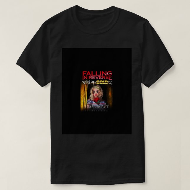 Camiseta Cayendo al revés el mejor grupo de música rock Gra (Diseño del anverso)