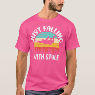 Camiseta Cayendo Con Parapente En Skydiving