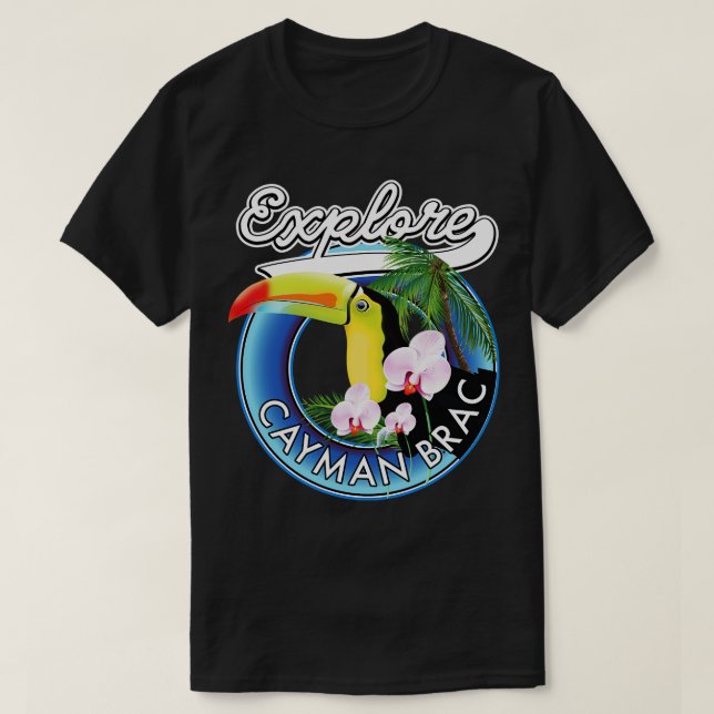 Camiseta Cayman Brac Viajes (Diseño del anverso)
