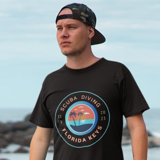 Camiseta Cayos de buceo en Florida 2023 (Subido por el creador)