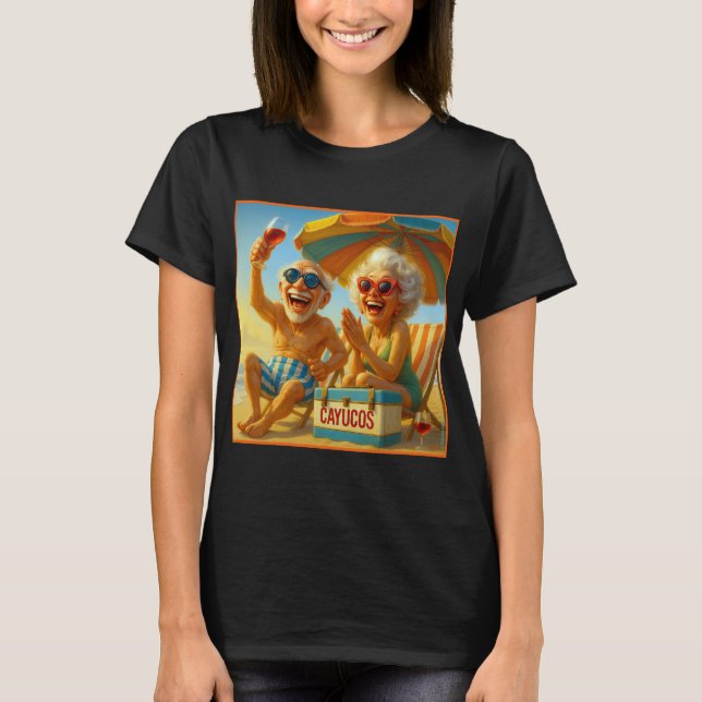 CAMISETA "CAYUCOS SIEMPRE FRESCO". (Anverso)