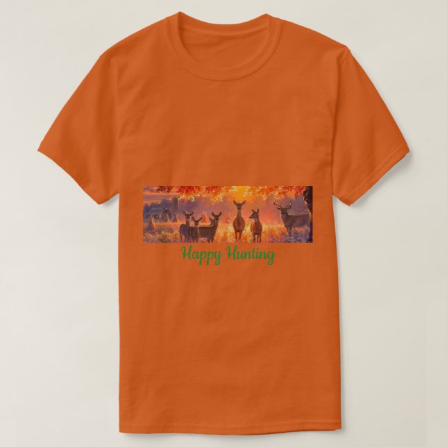 Camiseta Caza (Diseño del anverso)