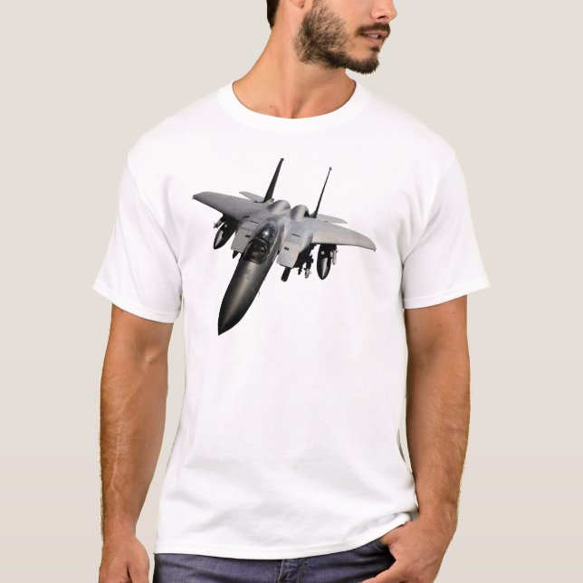 Camiseta Caza a reacción de F-15 Eagle (Anverso)