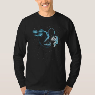Camiseta Caza abisal de peces astronautas