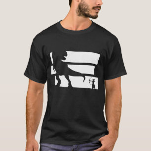 Camiseta Caza con Arco de Dinosaurios Fantasía Archería