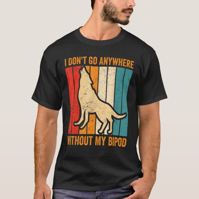 Camiseta Caza Coyote Caza Coyote Hunter Yote Sin (Anverso)