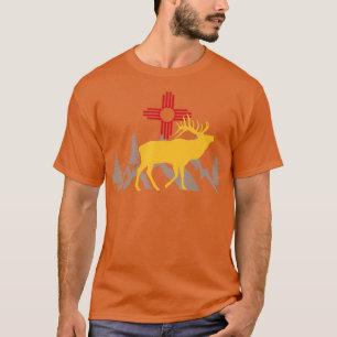 Camiseta Caza de alce Nuevo México Diseño Regalo Para Arque