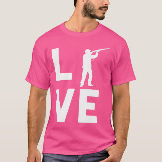 Camiseta Caza de amor Disparando