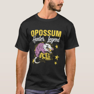 Camiseta Caza de animales de la caza de Opossum T S