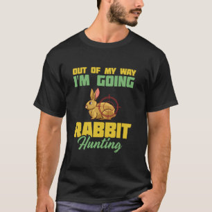 Camiseta Caza de animales salvajes conejos