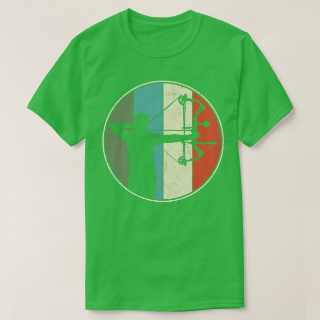 Camiseta Caza de arcos de tiro con arco 1 (Diseño del anverso)