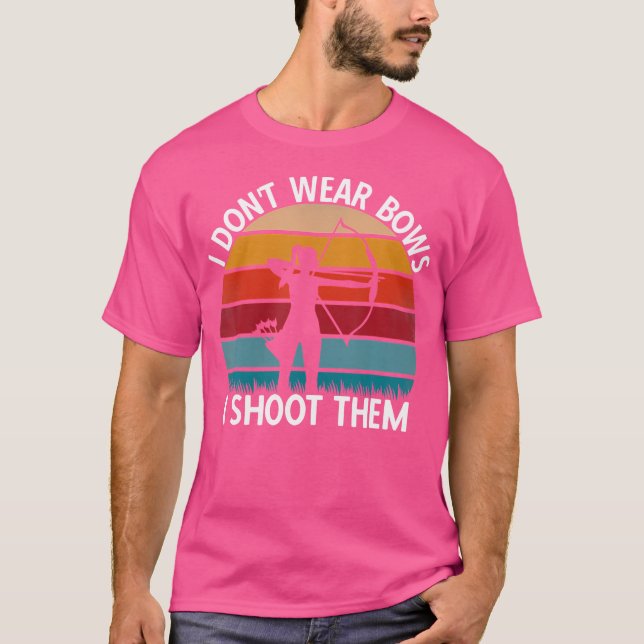 Camiseta Caza de arcos en arco de crujiente (Anverso)