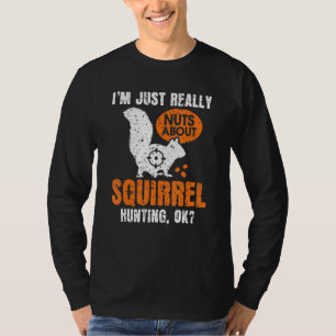 Camiseta Caza de ardillas alimaña cazador de ardillas 1