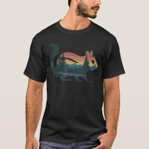 Camiseta Caza de ardillas Caminata Camping al aire libre