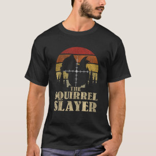 Camiseta Caza de ardillas regalo de ardilla animal forestal
