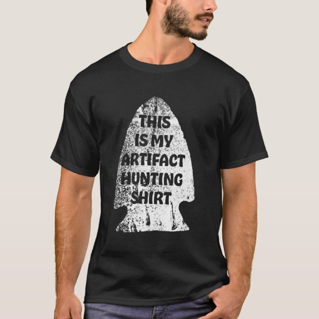 Camiseta Caza de artefactos de Arrowhead Hunter (Anverso)