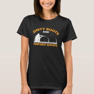 Camiseta Caza de aves acuáticas para la caza de un pato vol