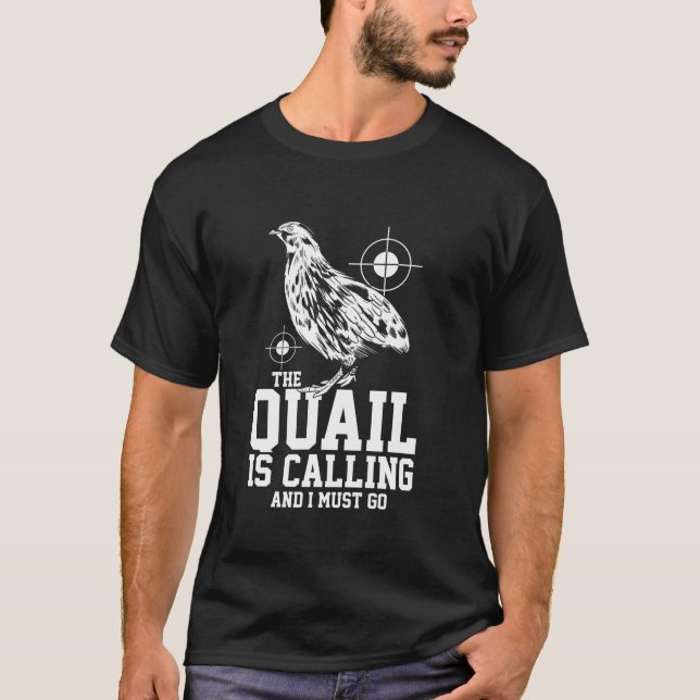 Camiseta Caza de aves de animales voladores (Anverso)