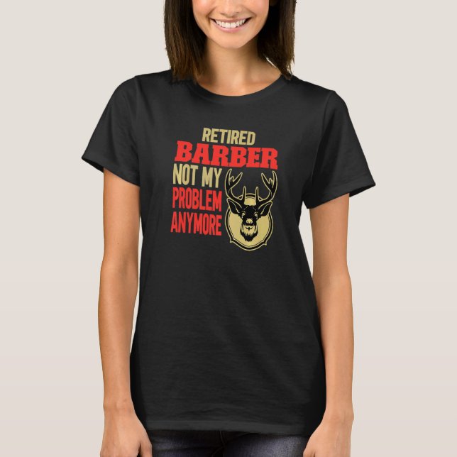 Camiseta Caza de barberes retirados (Anverso)