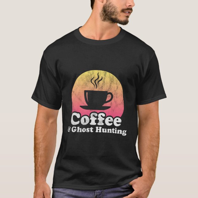 Camiseta Caza De Café Y Fantasma (Anverso)