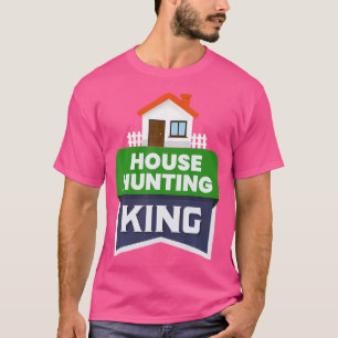 Camiseta Caza de casas Inversor Inversor Inmobiliario Real 