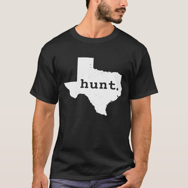 Camiseta Caza De Caza De Caza De Caza De Cazones En Texas (Anverso)