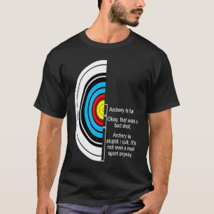Camiseta Caza de caza en el Chiste de tiro con arco de Bow 