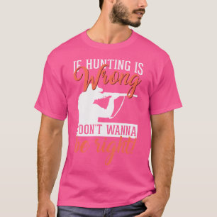 Camiseta Caza De Cazador Con Rifle